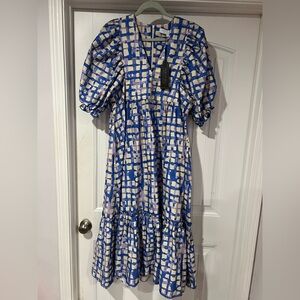 Hunter Bell Palmer dress size L NWT